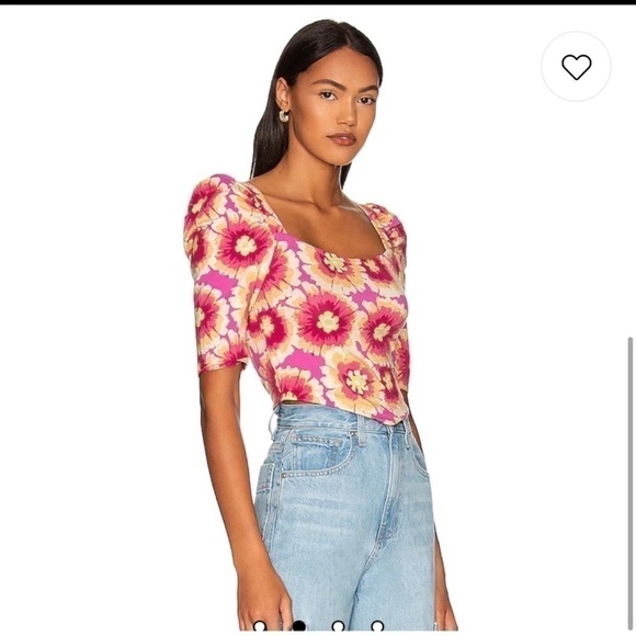 Free People Give Me More Top in Pop Combo - Picture 2 of 4